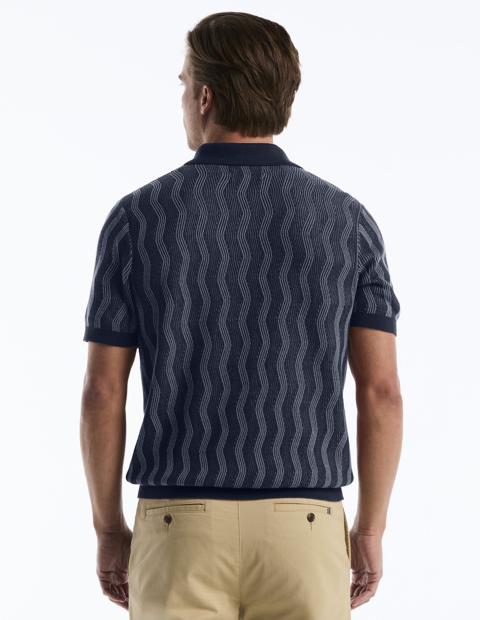 Playera tipo polo polos penguin para hombre 4