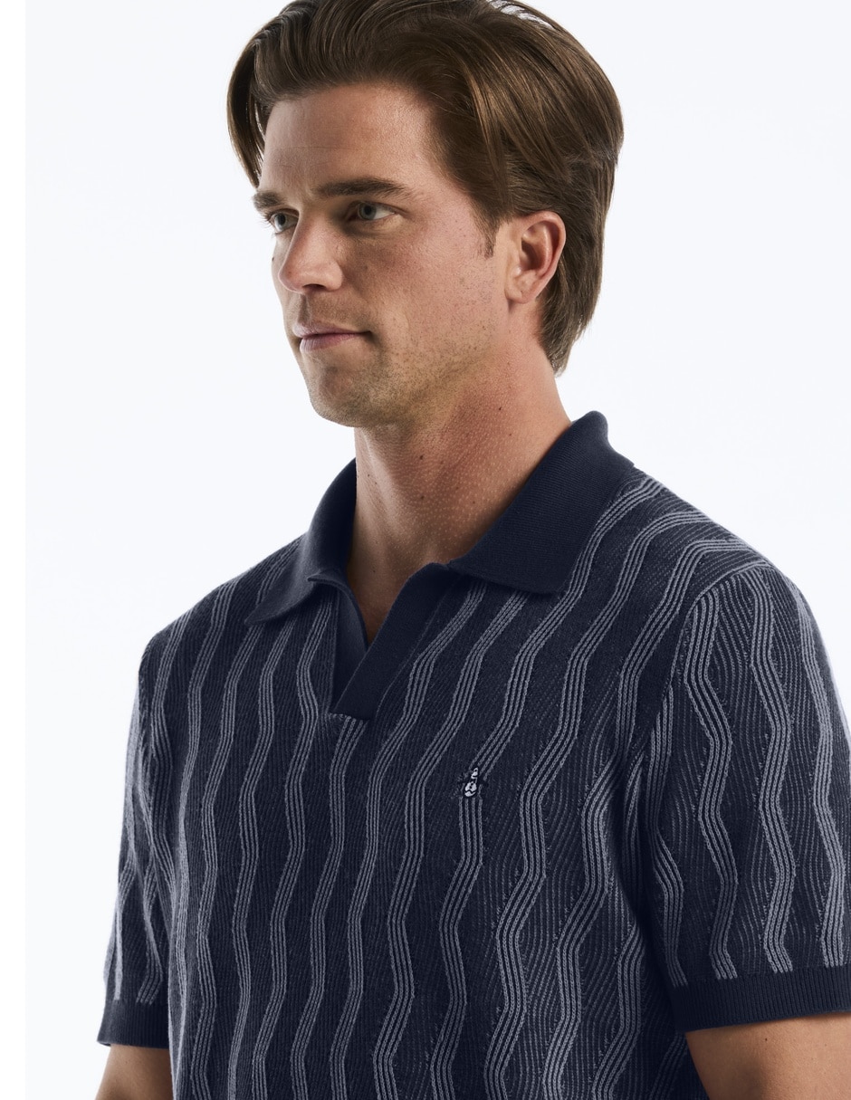 Playera tipo polo polos penguin para hombre 3