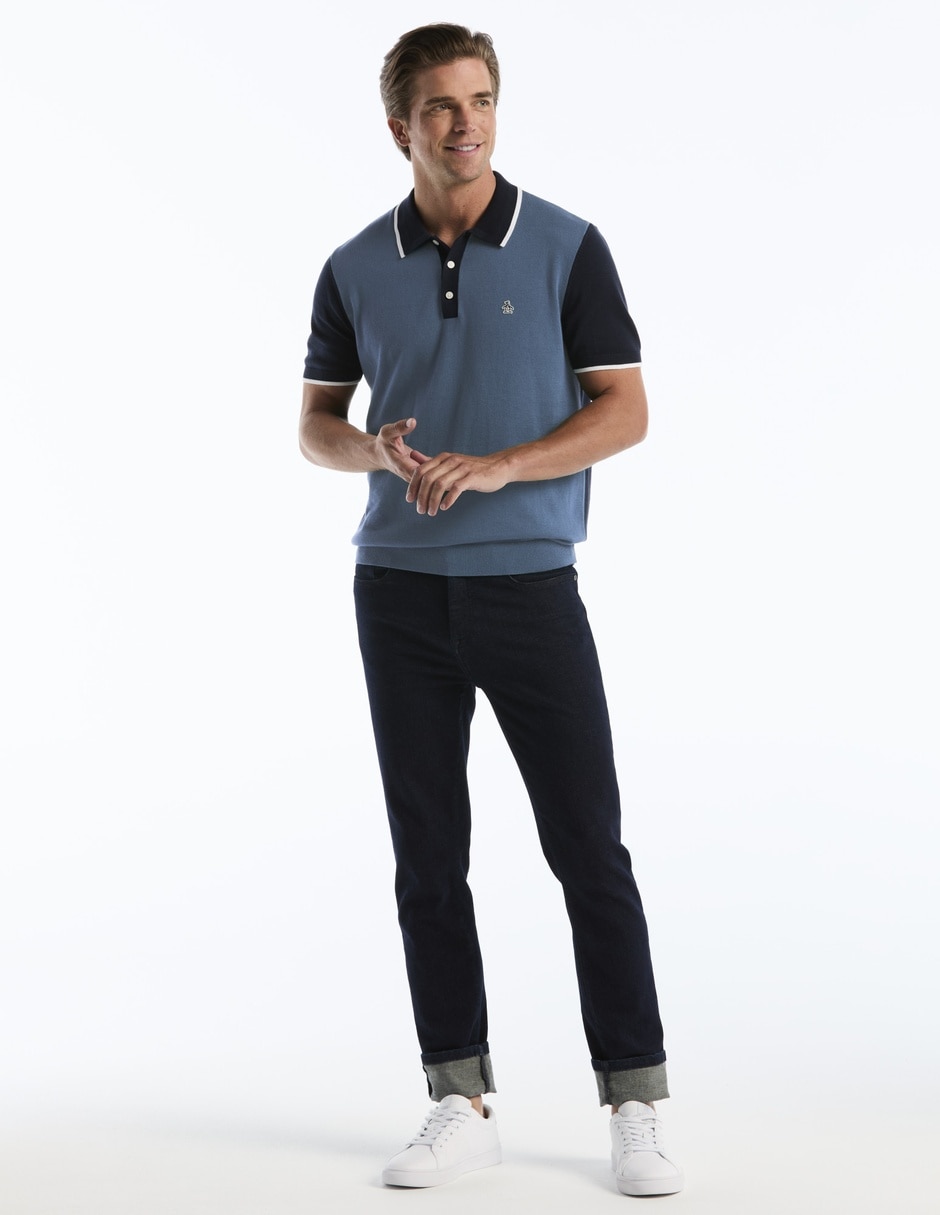 Playera tipo polo polos penguin para hombre 2