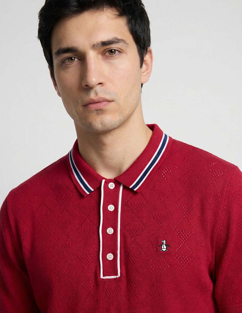 Playera Tipo Polo/Set Playera Tipo Polo Polos Penguin Para Hombre 4