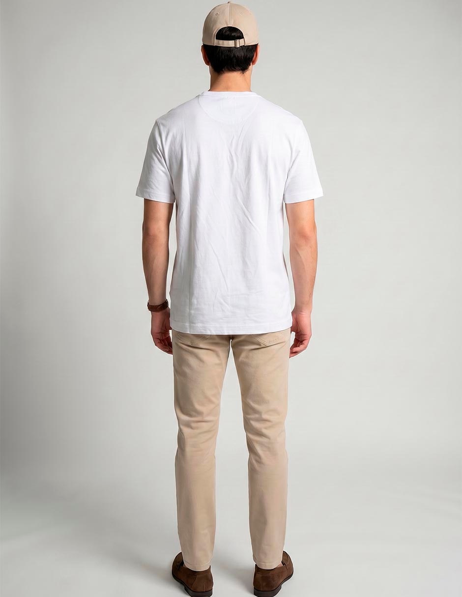 Camisa casual brooks brothers de algodón manga corta para hombre