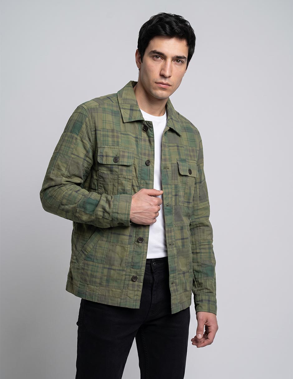 Camisa casual brooks brothers de algodón manga larga para hombre