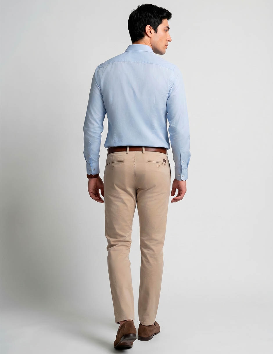 Camisa casual givenchy de algodón manga larga para hombre