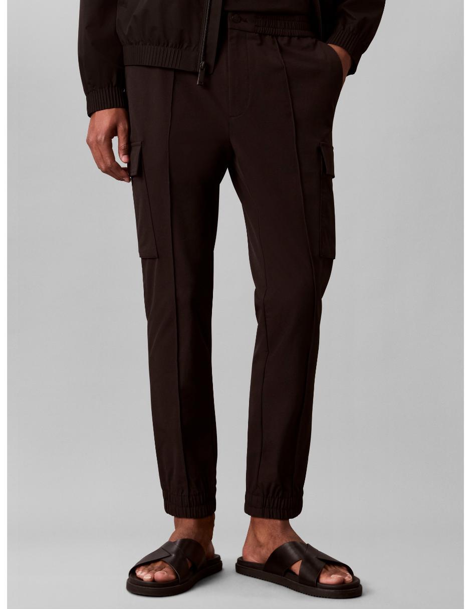Pantalón casual cargo slim de nylon para hombre 3
