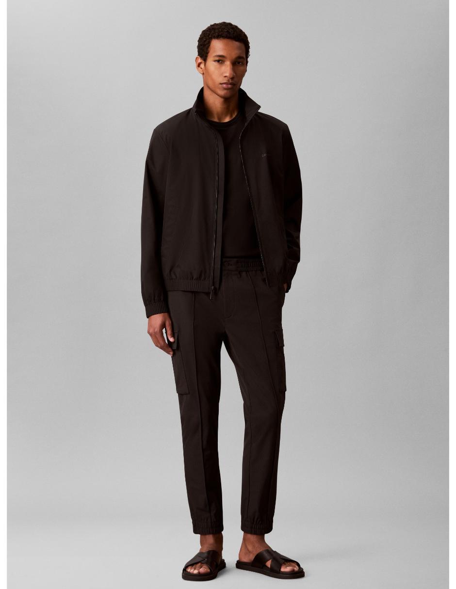 Pantalón casual cargo slim de nylon para hombre