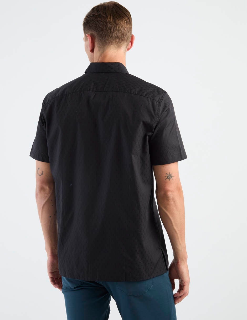 Camisa casual de algodón manga corta para hombre 5