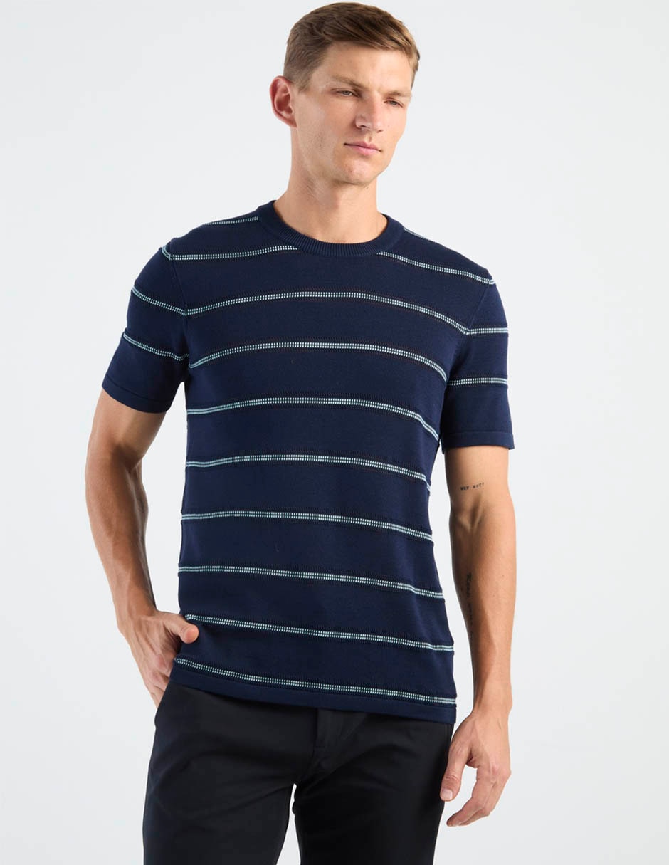 Suéter cuello redondo para hombre