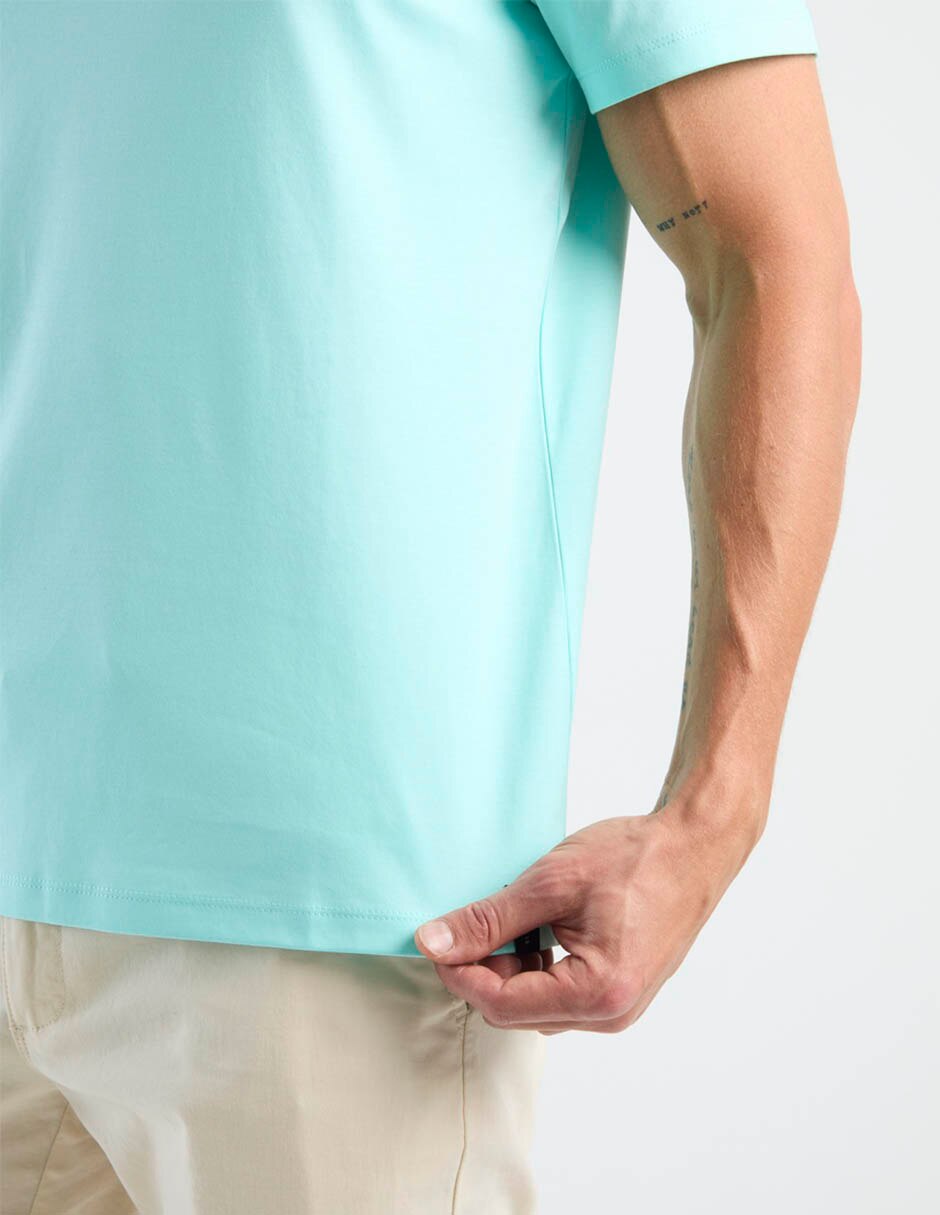 Playera Perry Ellis cuello redondo para hombre