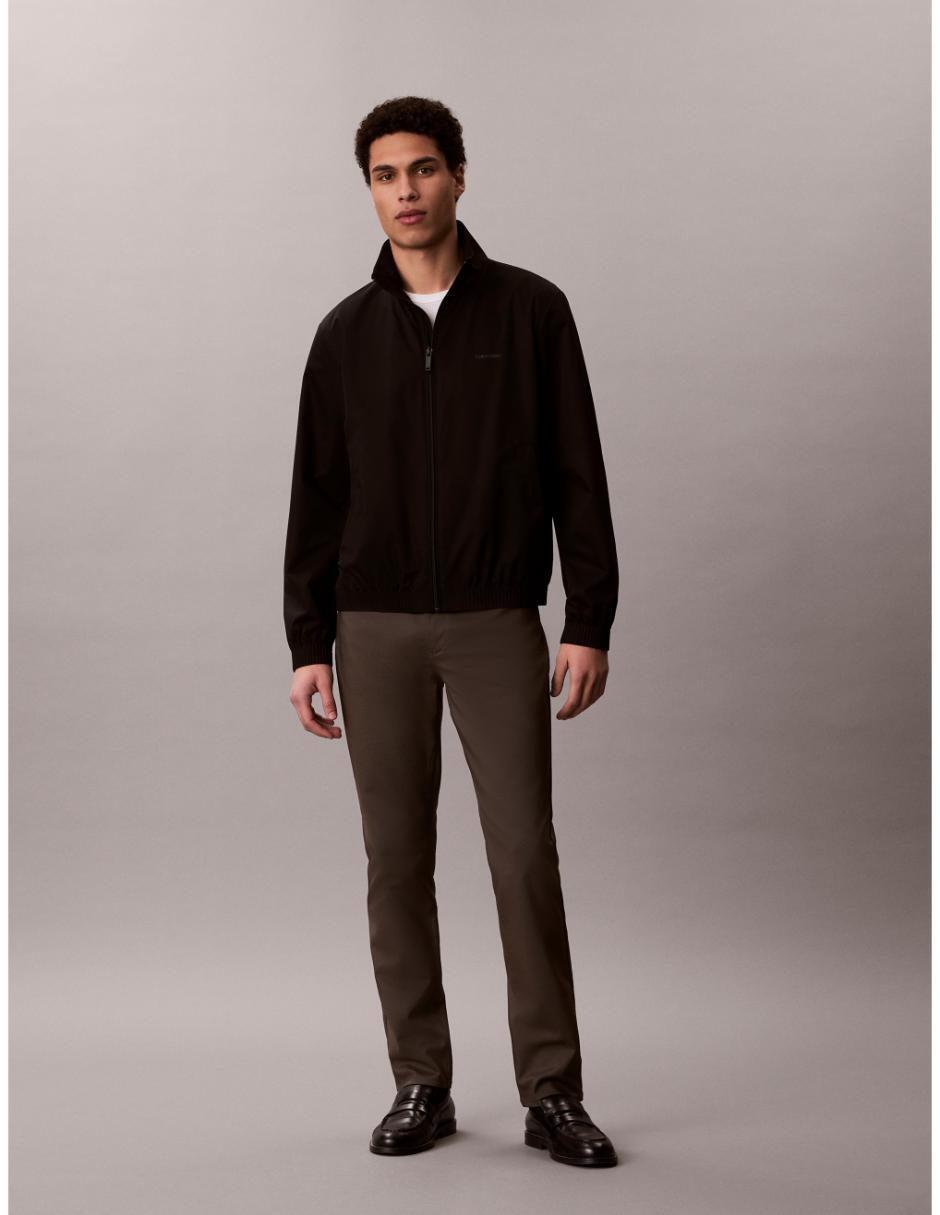 Pantalón casual de vestir slim de algodón para hombre
