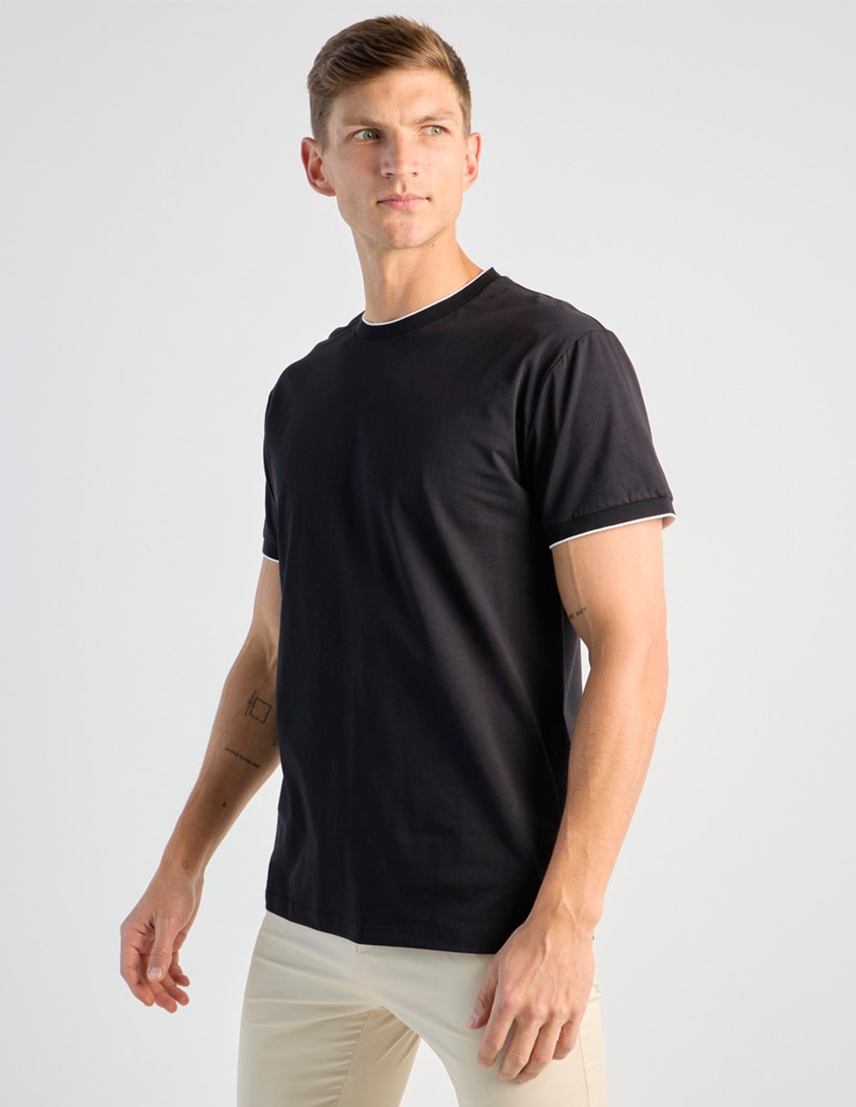 Playera cuello redondo para hombre Playera cuello redondo para hombre