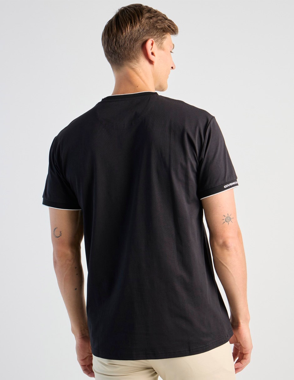 Playera cuello redondo para hombre 2