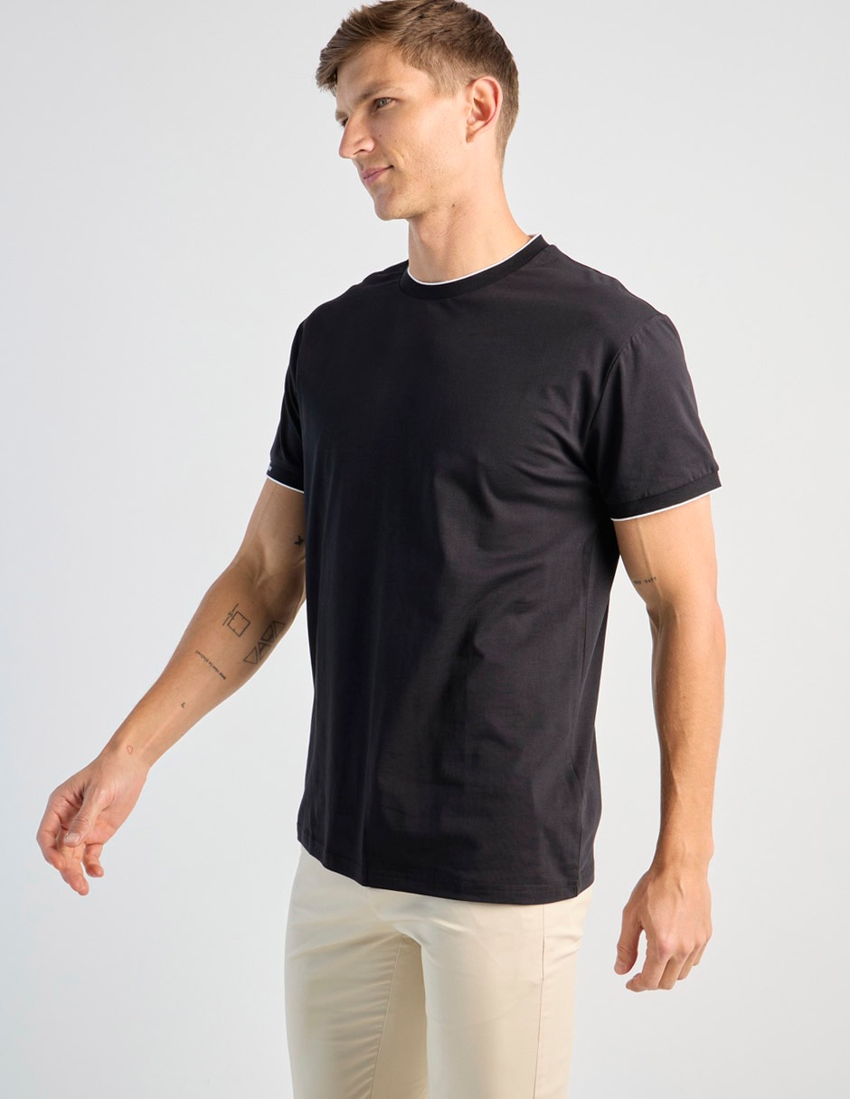 Playera cuello redondo para hombre 3