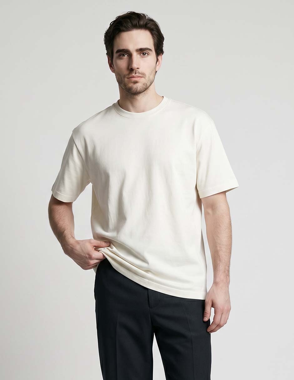 Playera cuello redondo para hombre Playera cuello redondo para hombre