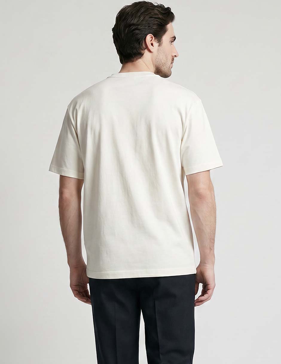 Playera cuello redondo para hombre 2