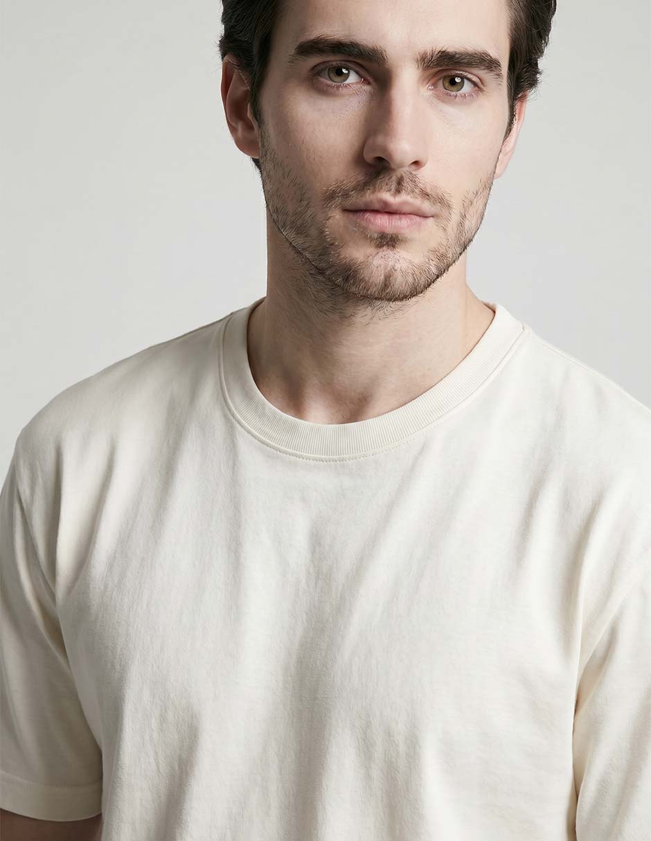 Playera cuello redondo para hombre 3