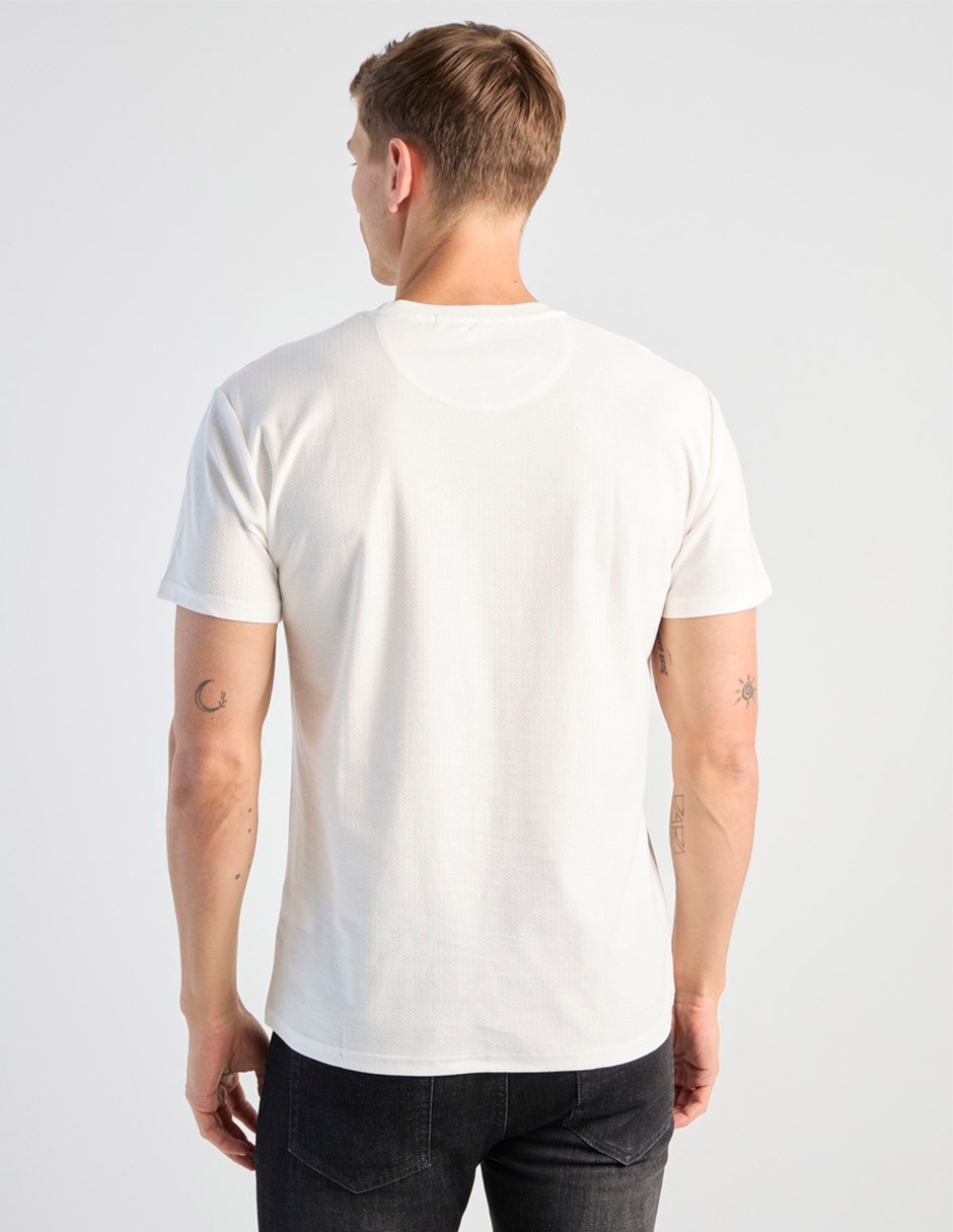 Playera cuello redondo para hombre 2