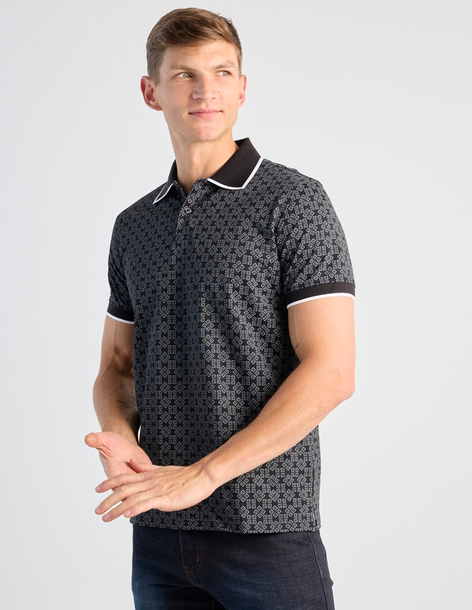 Playera tipo polo para hombre