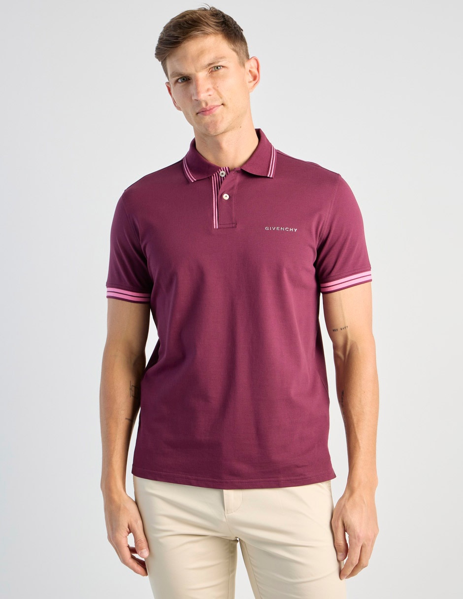 Playera tipo polo para hombre
