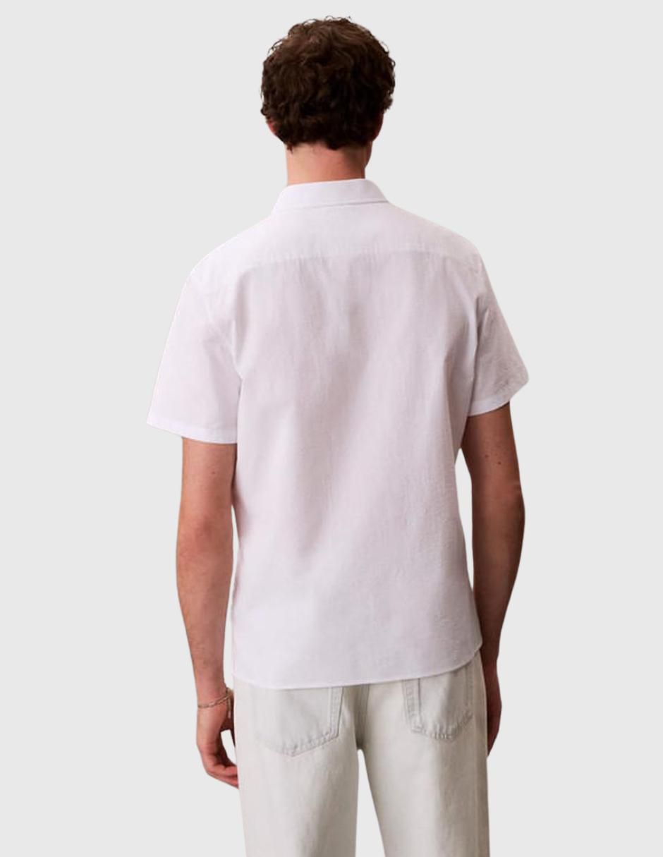 Camisa casual manga corta para hombre