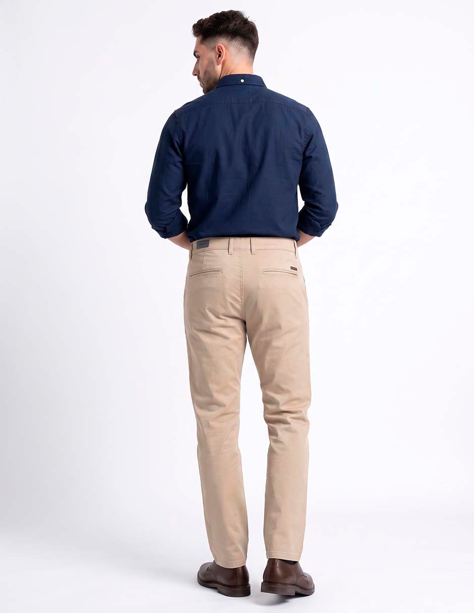 Pantalón chino slim para hombre 4