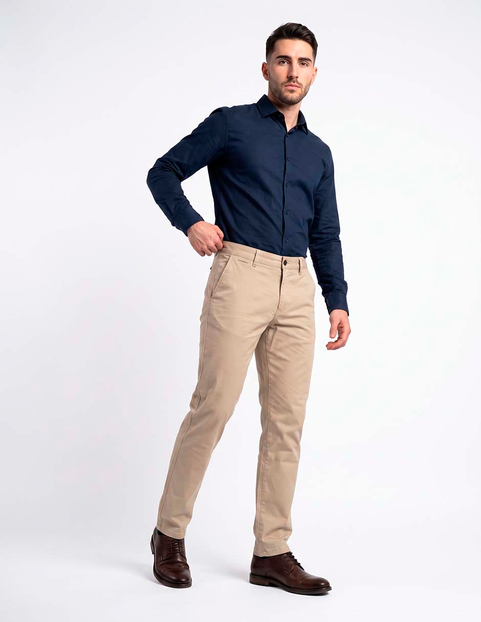Pantalón chino slim para hombre 3