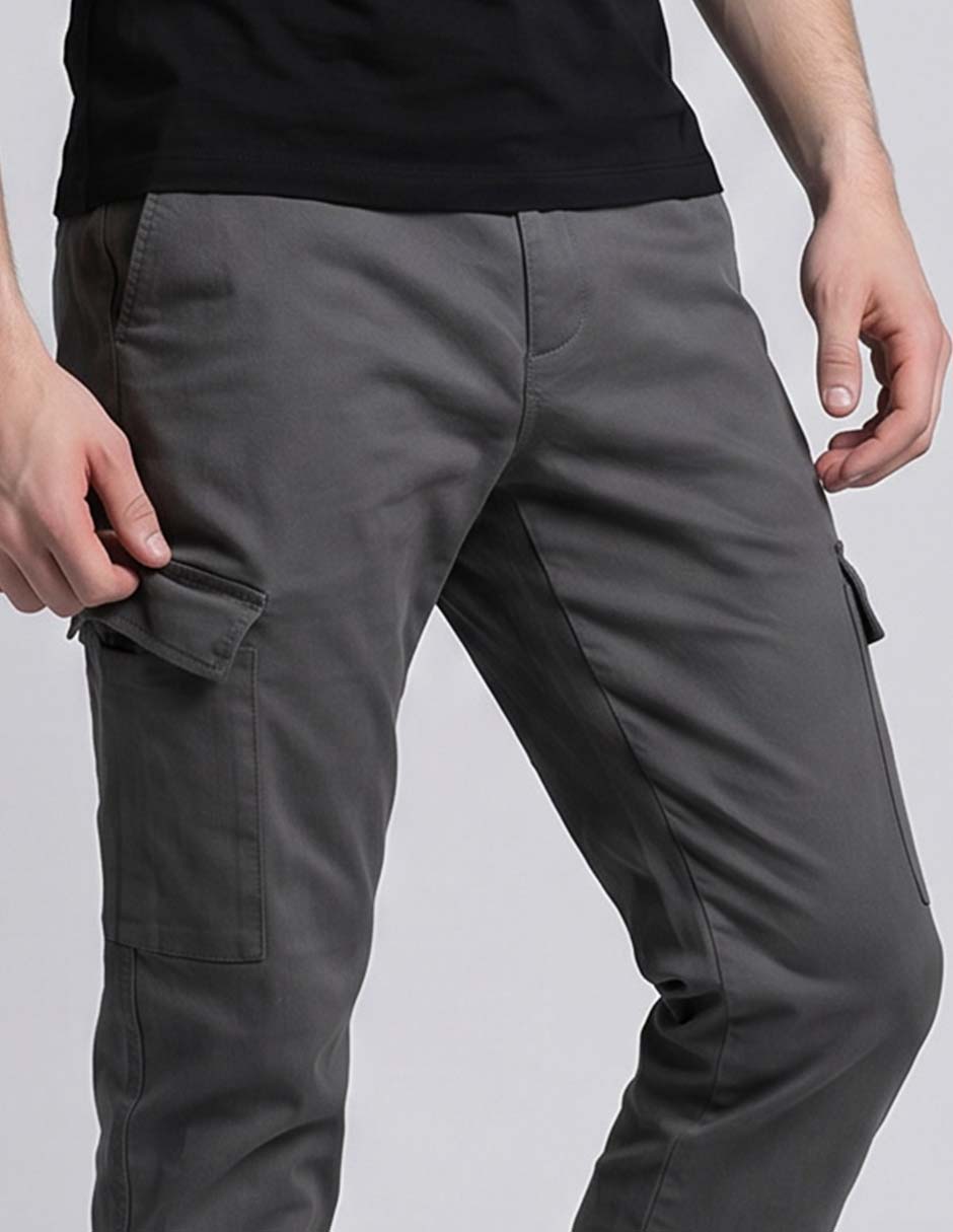 Pantalón regular jogger casual para hombre 3