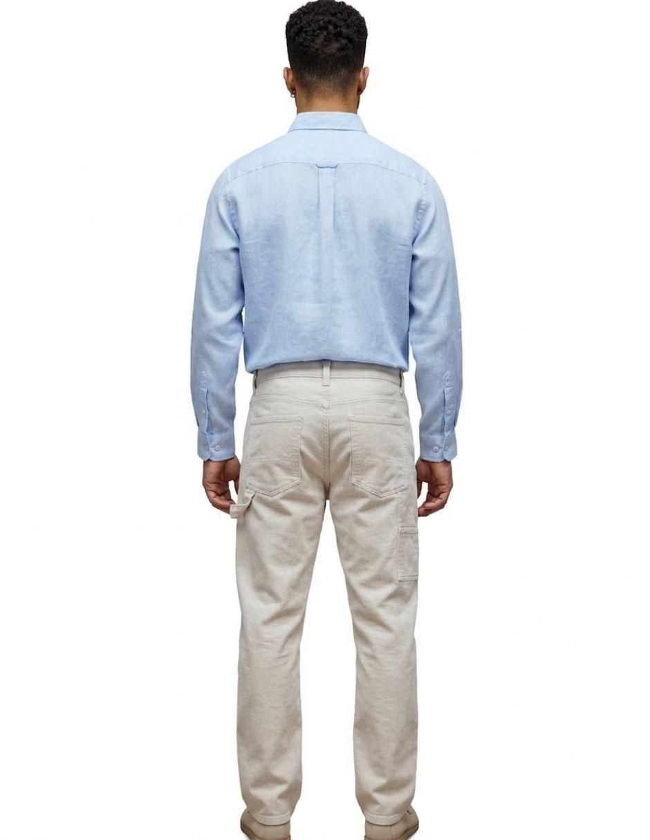 Camisa casual manga larga para hombre 3