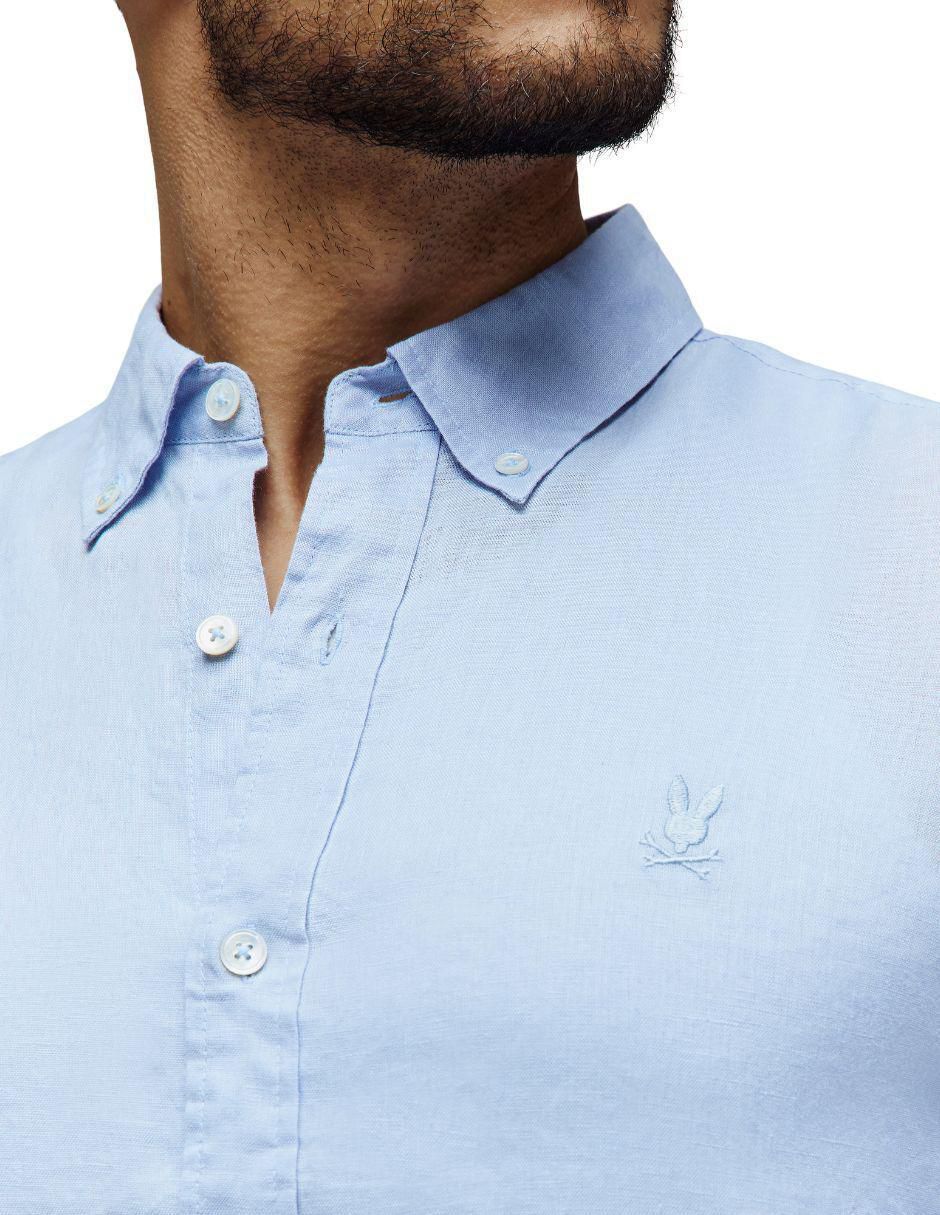 Camisa casual manga larga para hombre 2