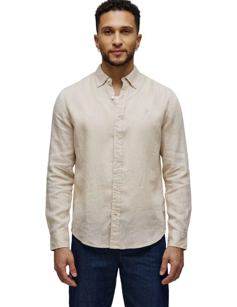 Camisa casual manga larga para hombre Camisa casual manga larga para hombre