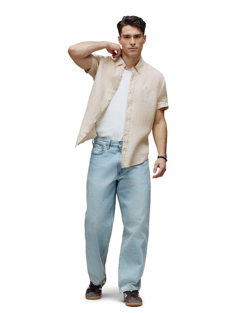 Camisa casual manga corta para hombre 2