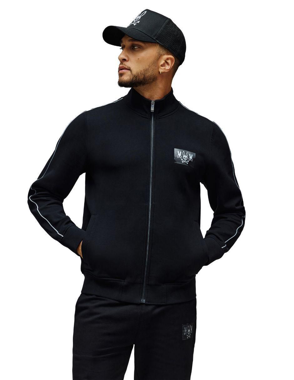 Imagen de producto Chamarra bomber psycho bunny de algodón para hombre