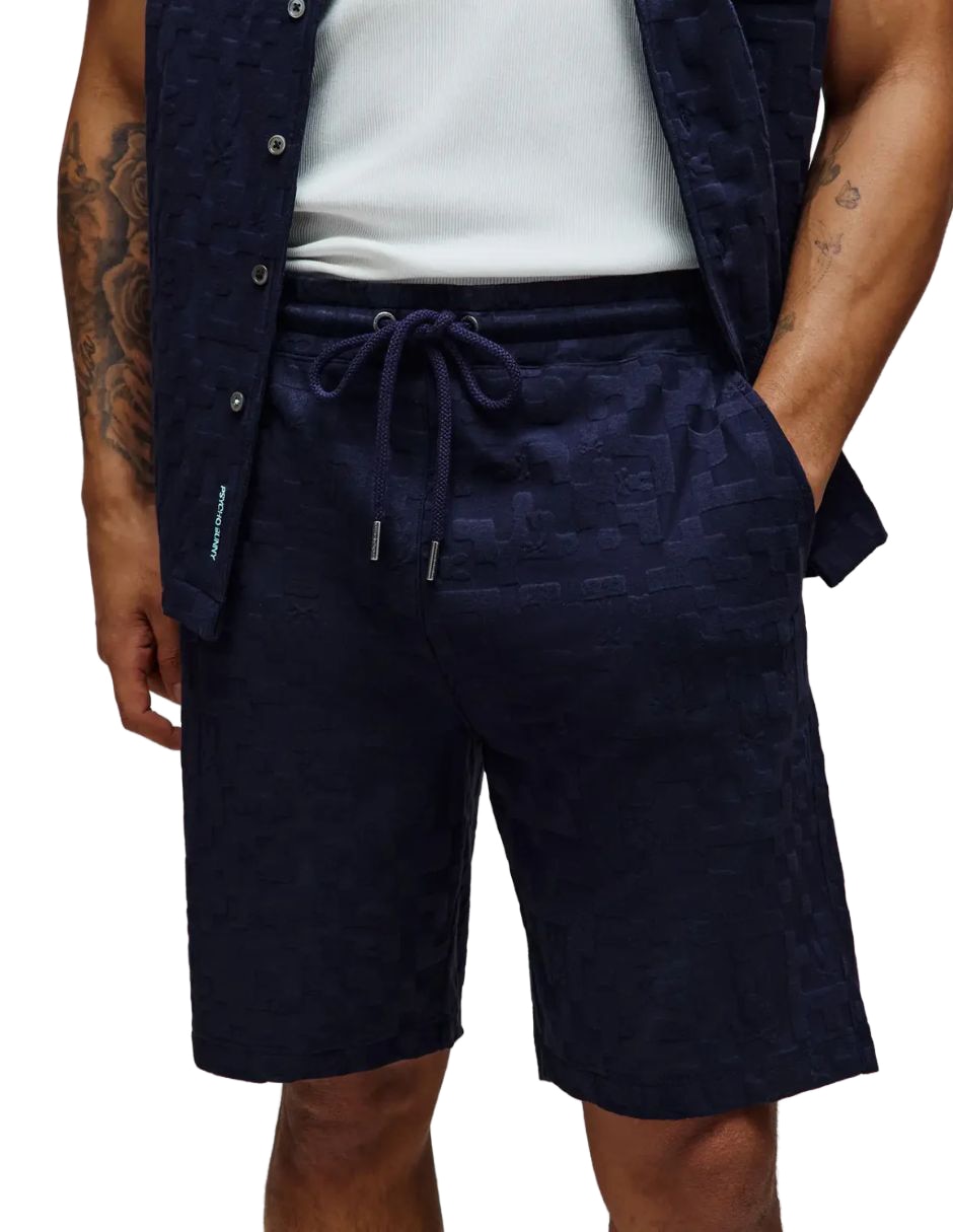 Short Psycho Bunny de algodón para hombre