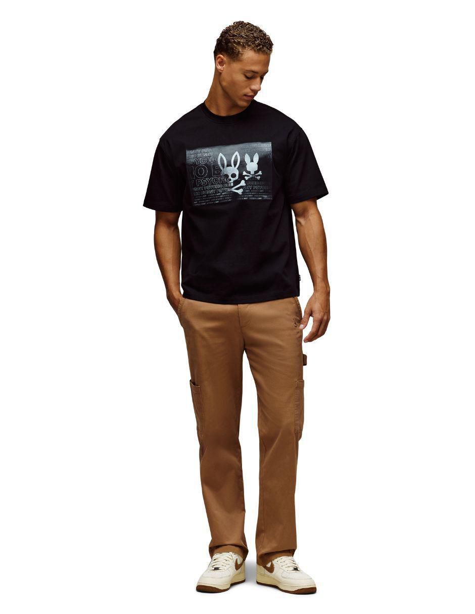Playera cuello redondo para hombre