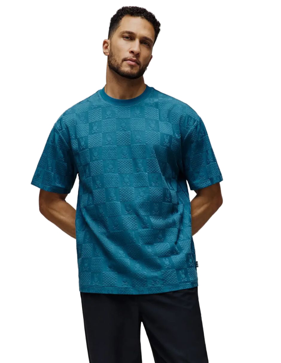 Playera Psycho Bunny cuello redondo para hombre