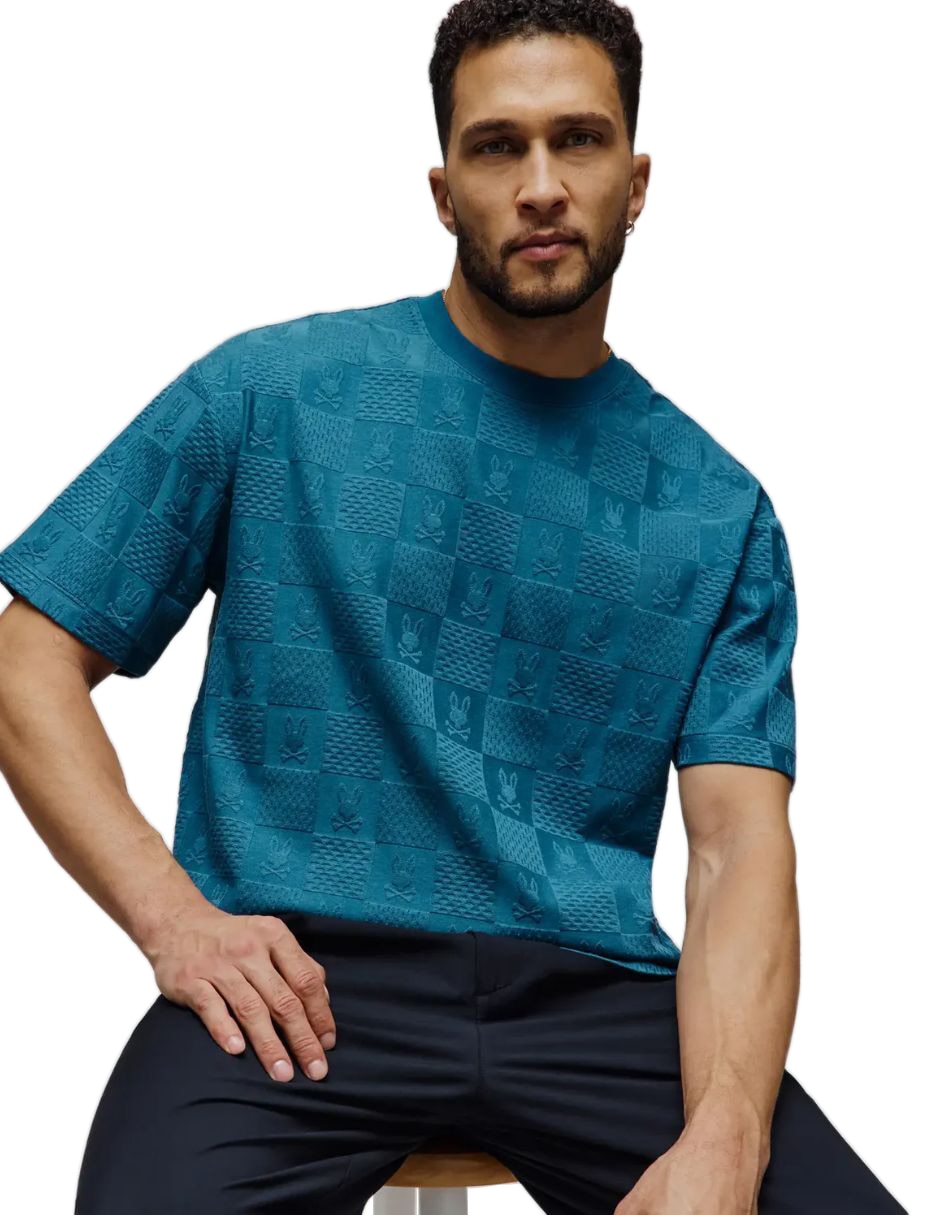 Playera Psycho Bunny cuello redondo para hombre