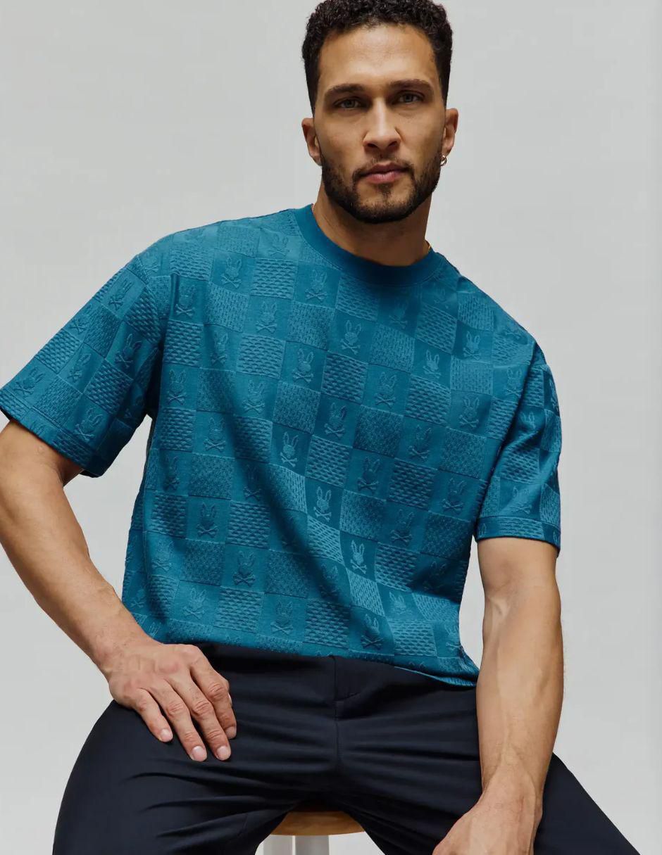 Playera psycho bunny cuello redondo para hombre