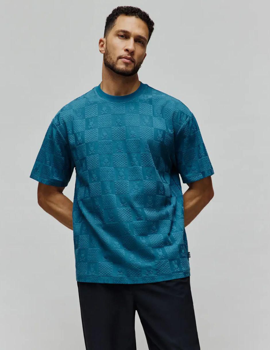 Playera psycho bunny cuello redondo para hombre