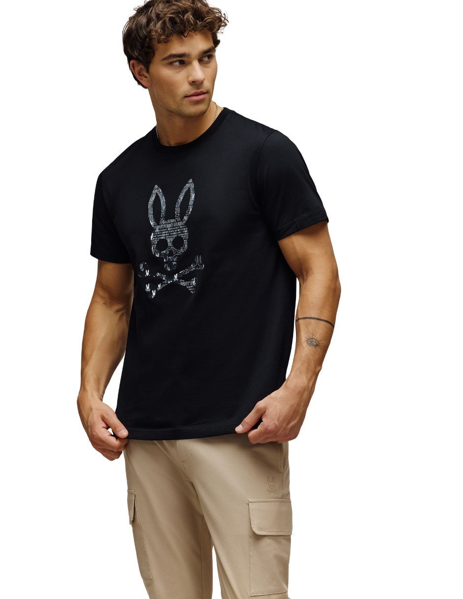 Playera Psycho Bunny cuello redondo para hombre