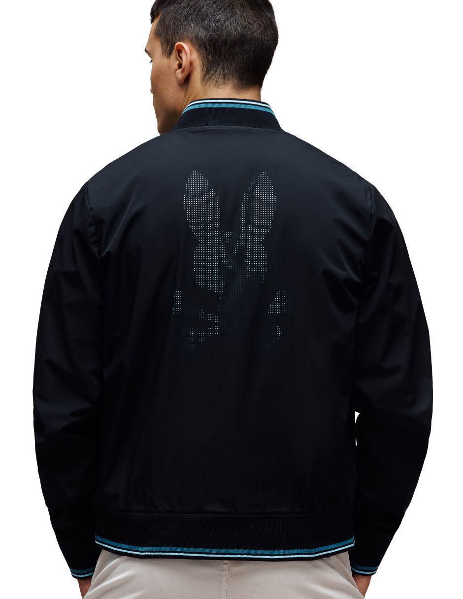 Chamarra bomber psycho bunny para hombre