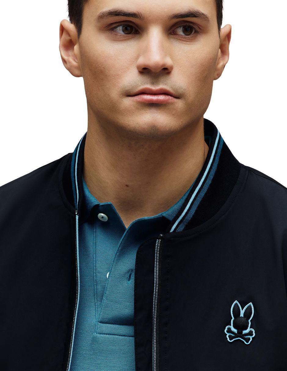 Chamarra bomber psycho bunny para hombre
