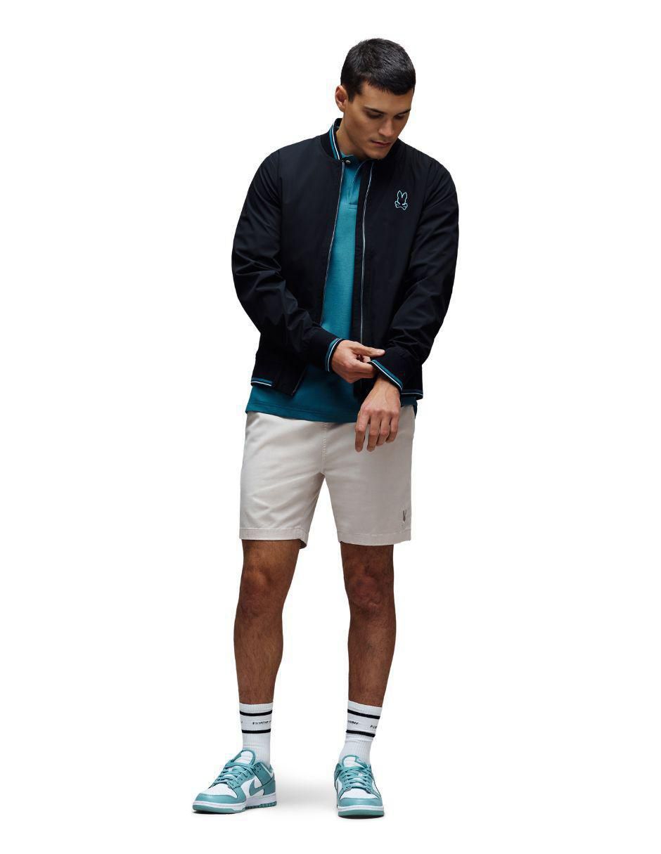 Chamarra bomber psycho bunny para hombre