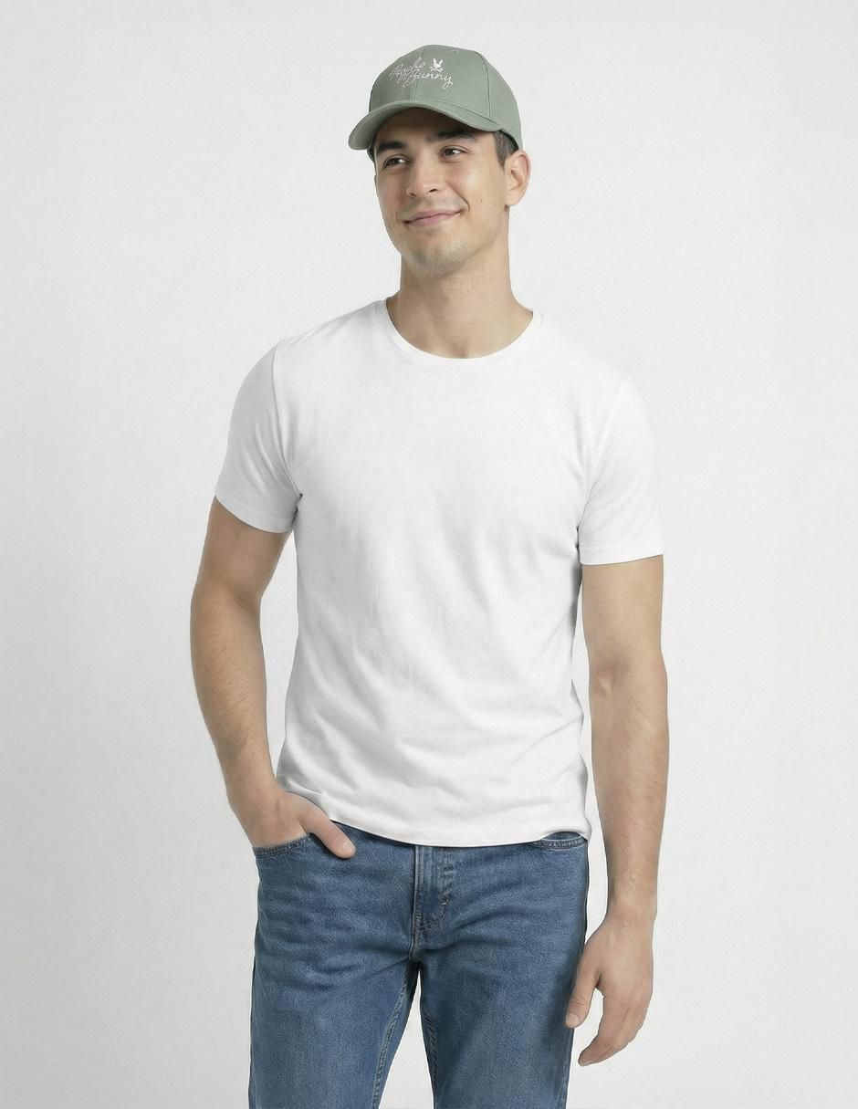Gorra con visera curva casual Ss25 para hombre