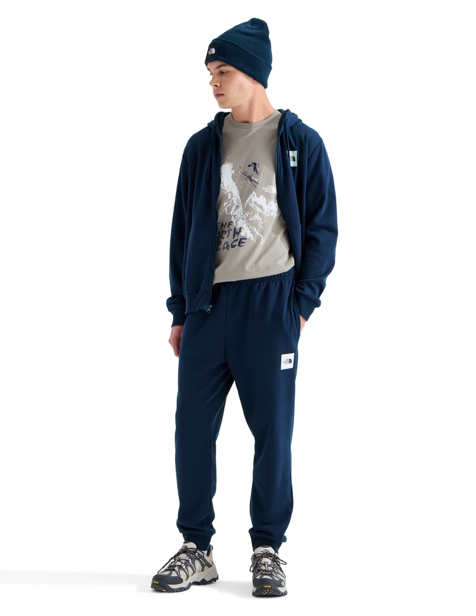 Pantalón jogger regular m evo box half dome regular tapered jogg para hombre 3