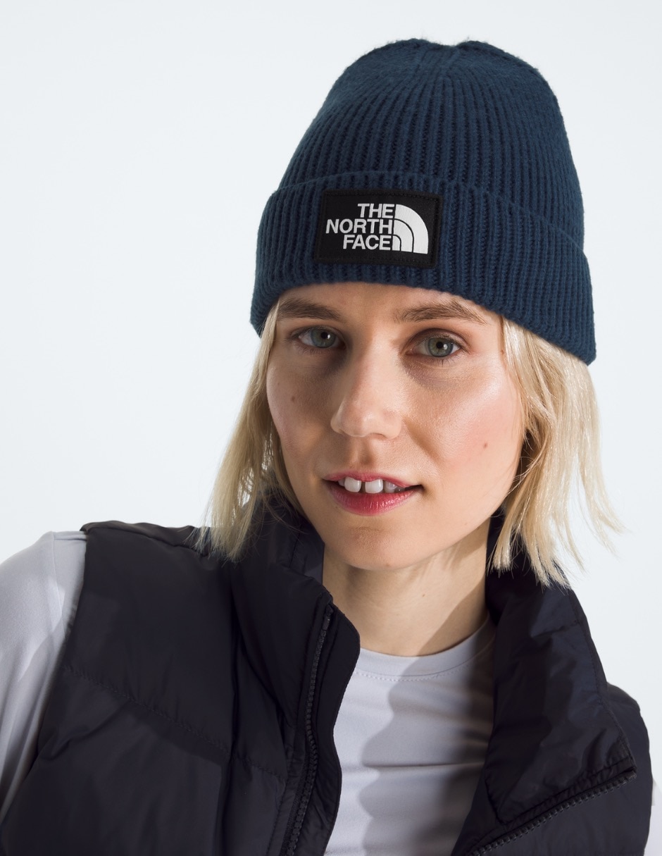 Gorro casual tnf logo box cuffed beanie para hombre Gorro casual tnf logo box cuffed beanie para hombre