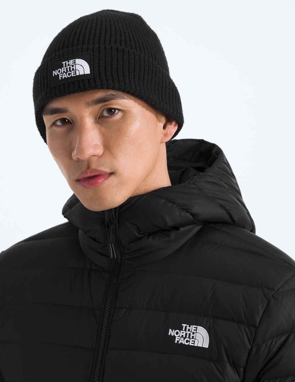 Gorro casual tnf logo box cuffed beanie para hombre 2