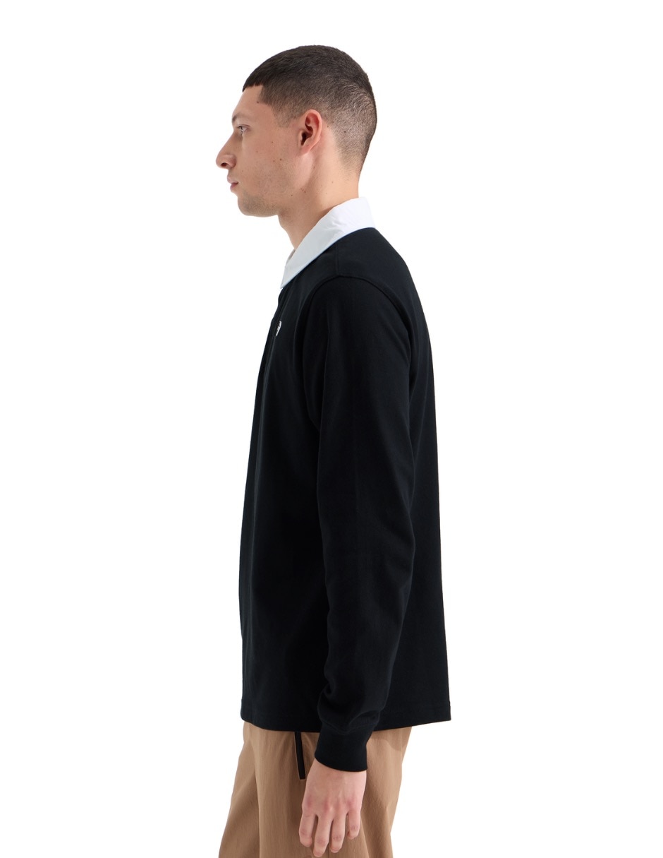 Camisa casual de algodón manga larga para hombre 3