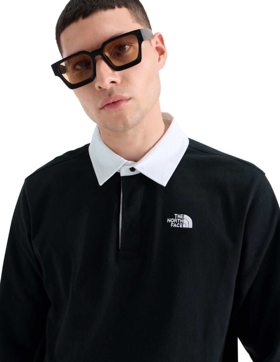 Camisa casual de algodón manga larga para hombre 4
