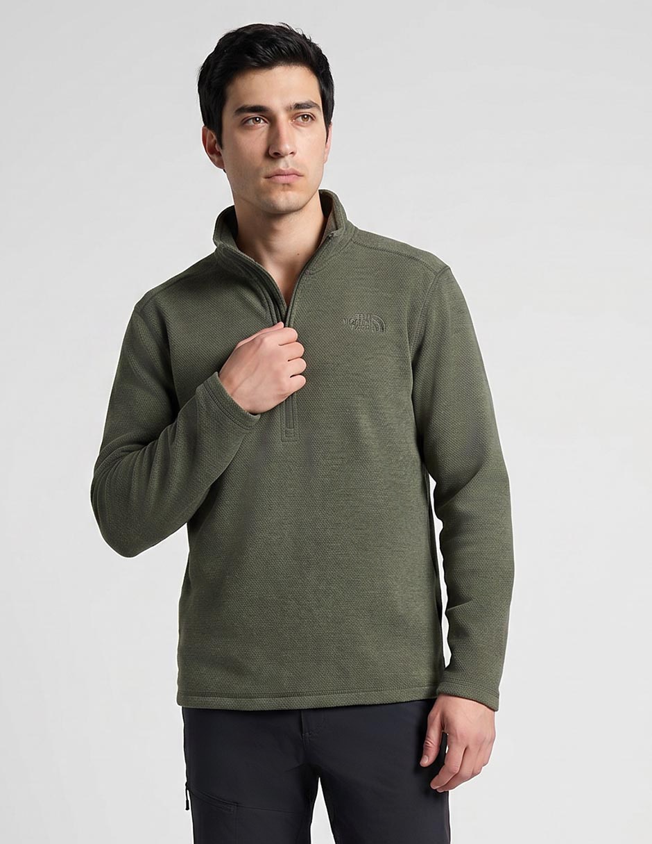 Chamarra casual con cierre para hombre