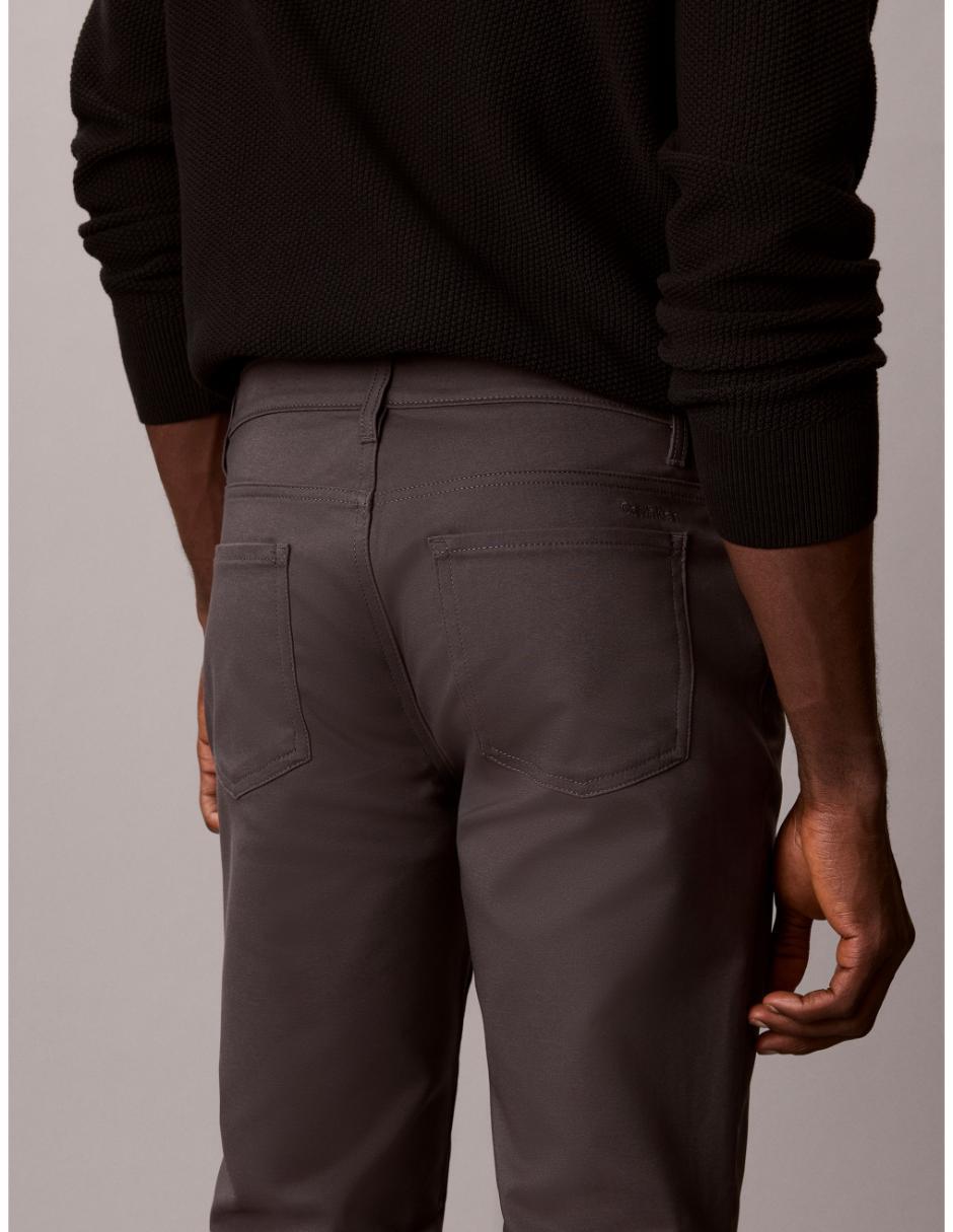 Pantalón slim de algodón para hombre 4