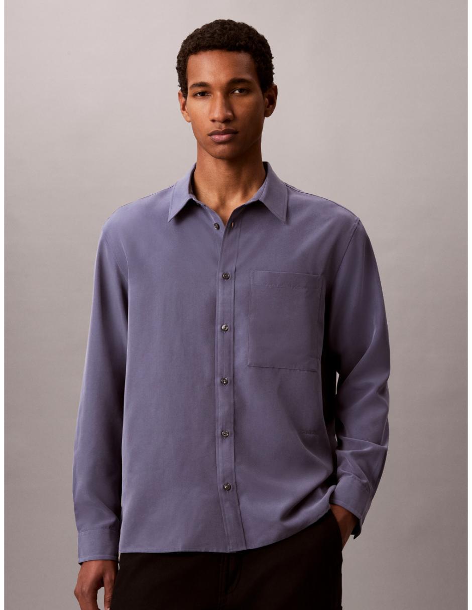 'camisa/sobrecamisa' casual 'de' (si aplica) modal 'manga' larga 'para hombre'